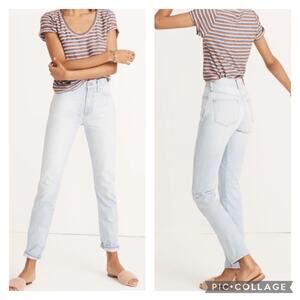 Madewell The Perfect Vintage Jeans Lightwash High Waisted Size 26